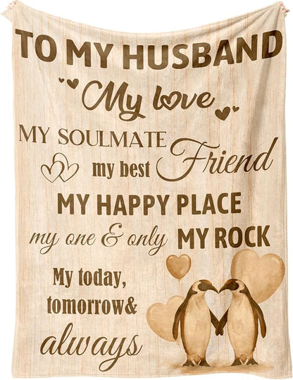 Special Gift For Your Husband Blanket - From Wife
