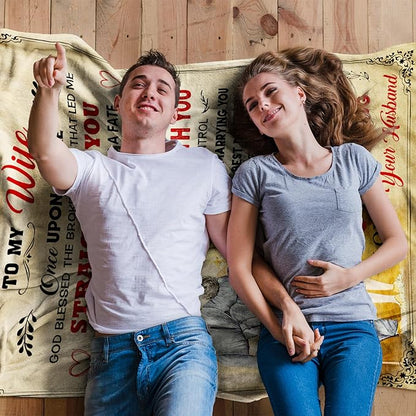 Special Gift For Your Wife Blanket - From Husband