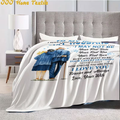 Special Gift For Your Husband Blanket - From Wife