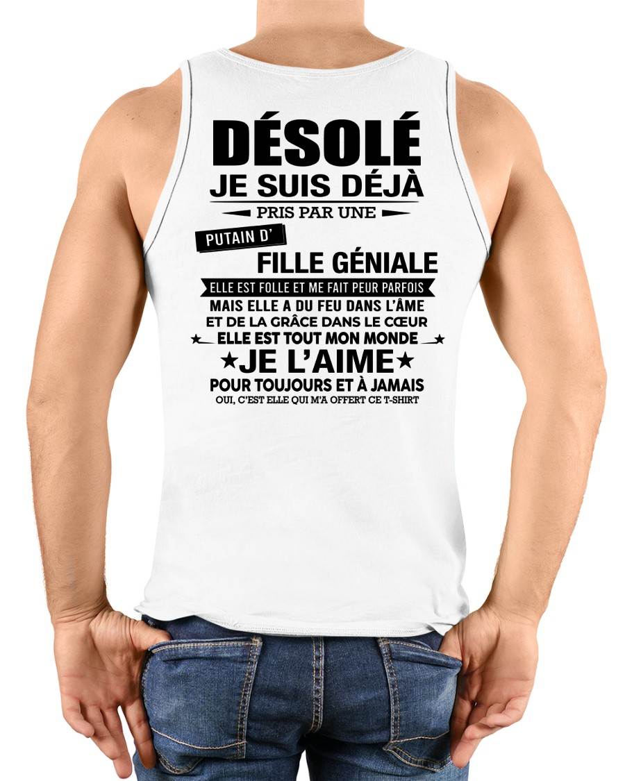 DÉSOLÉ, JE SUIS DÉJÀ PRIS PAR UNE FILLE VRAIMENT GÉNIALE – DE LA PART DE MA FEMME - FR00/NINA00 (SKU2606-112-00)