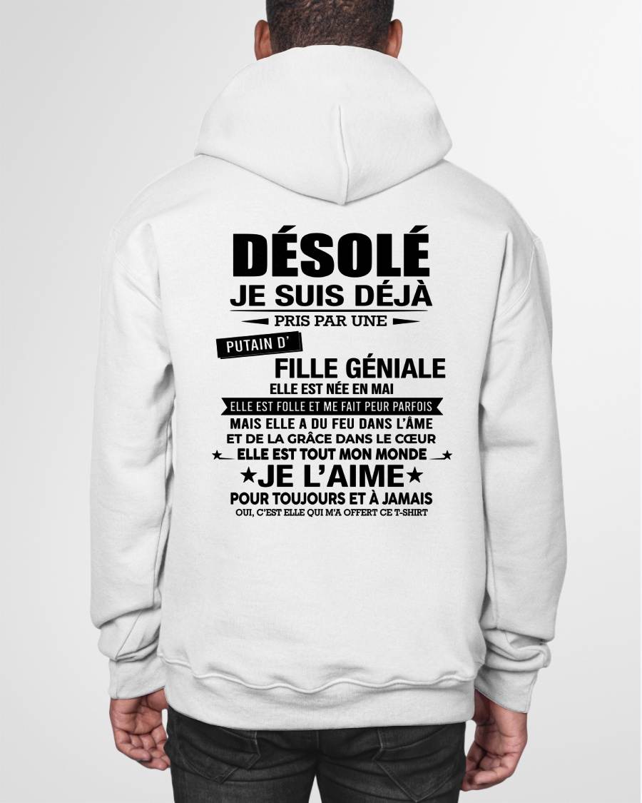 MAI - DÉSOLÉ, JE SUIS DÉJÀ PRIS PAR UNE FILLE VRAIMENT GÉNIALE – DE LA PART DE MA FEMME - FR05/NINA05 (SKU2606-112-05)