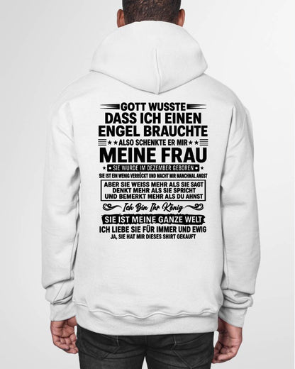 DEZEMBER - Ich Bin Ihr König SIE IST MEINE GANZE WELT - Das perfekte Geschenk für deinen Freund - GER/NINA12 (SKU2606-256-12)