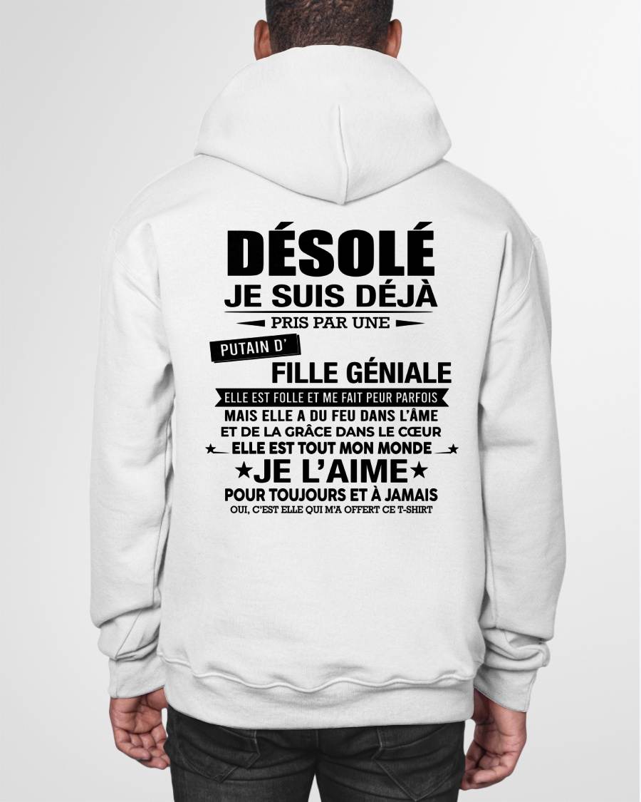 DÉSOLÉ, JE SUIS DÉJÀ PRIS PAR UNE FILLE VRAIMENT GÉNIALE – DE LA PART DE MA FEMME - FR00/NINA00 (SKU2606-112-00)