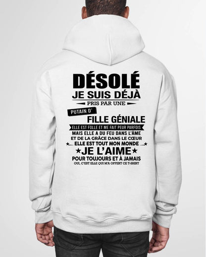 DÉSOLÉ, JE SUIS DÉJÀ PRIS PAR UNE FILLE VRAIMENT GÉNIALE – DE LA PART DE MA FEMME - FR00/NINA00 (SKU2606-112-00)