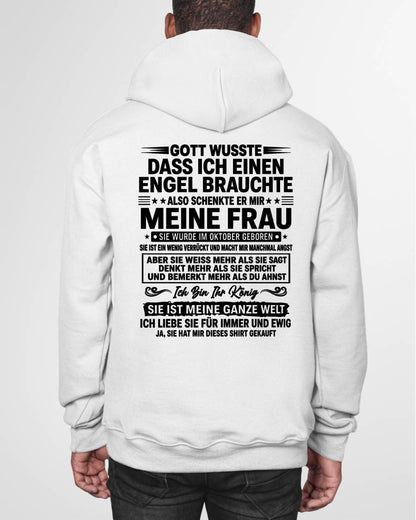 OKTOBER - Ich Bin Ihr König SIE IST MEINE GANZE WELT - Das perfekte Geschenk für deinen Freund - GER/NINA10 (SKU2606-256-10)