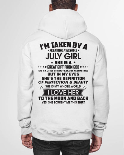JULY - SHE IS A GREAT GIFT FROM GOD - FROM WIFE - NINA07 (SKU2602-30-07)