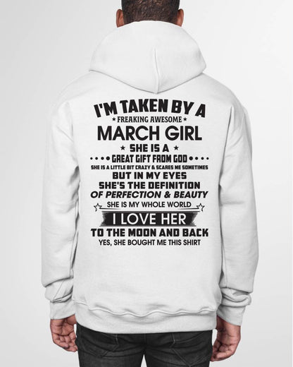 MARCH - SHE IS A GREAT GIFT FROM GOD - FROM WIFE - NINA03 (SKU2602-30-03)