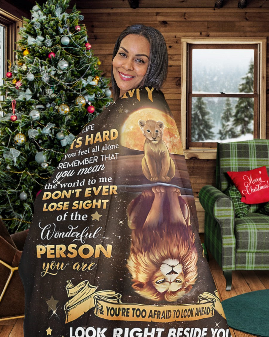 BLANKET FOR SON FROM DAD – COMFORT & WARMTH GIFT