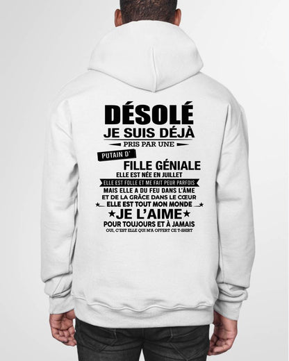 JUILLET - DÉSOLÉ, JE SUIS DÉJÀ PRIS PAR UNE FILLE VRAIMENT GÉNIALE – DE LA PART DE MA FEMME - FR07/NINA07 (SKU2606-112-07)