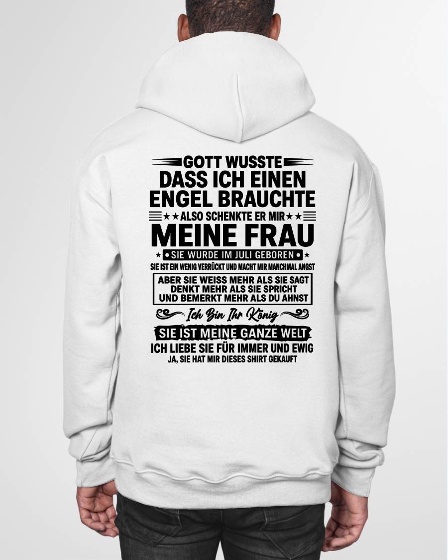 JULI - Ich Bin Ihr König SIE IST MEINE GANZE WELT - Das perfekte Geschenk für deinen Freund - GER/NINA07 (SKU2606-256-07)