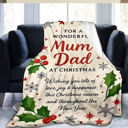 Special Gift For Your Mom and Dad Blanket - From Son