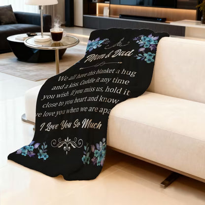 Special Gift For Your Mom and Dad Blanket - From Son