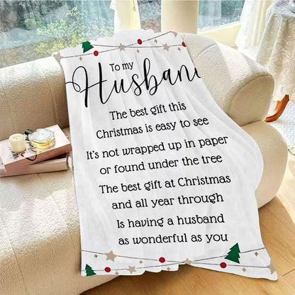 Special Gift For Your Husband Blanket - From Wife