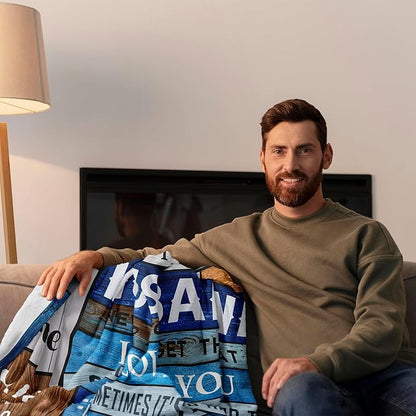 Special Gift For Your Husband Blanket - From Wife