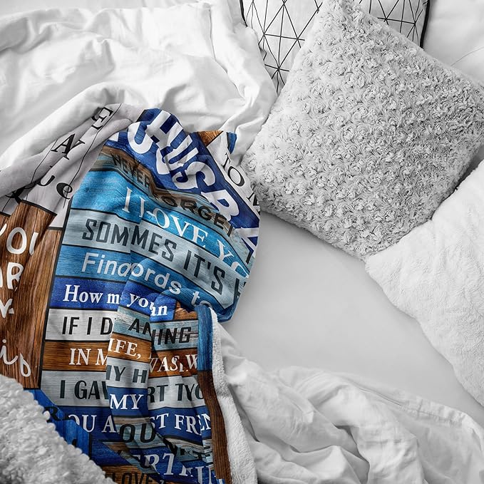 Special Gift For Your Husband Blanket - From Wife