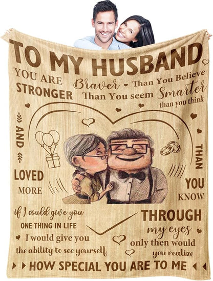 Special Gift For Your Husband Blanket - From Wife
