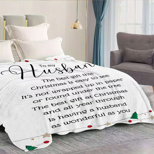 Special Gift For Your Husband Blanket - From Wife