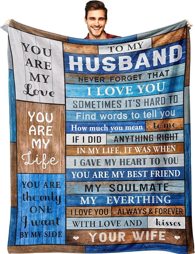 Special Gift For Your Husband Blanket - From Wife