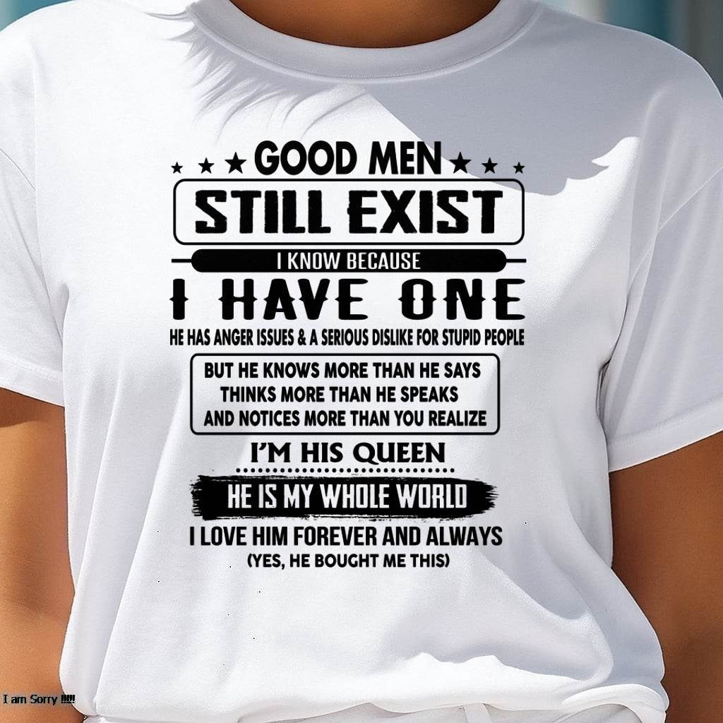 Good men Still Exist - gift for your girlfriend, wife from Husband - NINA00 (SKU-GM-00)