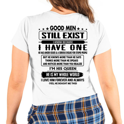 Good men Still Exist - gift for your girlfriend, wife from Husband - NINA00 (SKU-GMSAU-00)