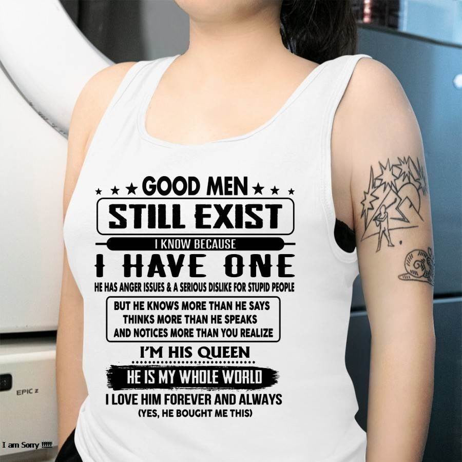 Good men Still Exist - gift for your girlfriend, wife from Husband - NINA00 (SKU-GM-00)