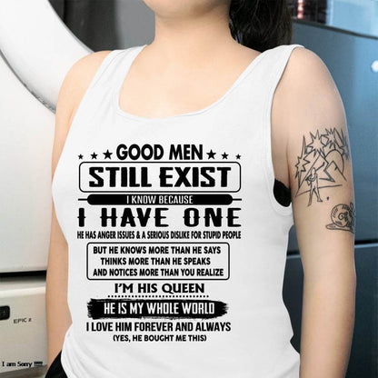 Good men Still Exist - gift for your girlfriend, wife from Husband - NINA00 (SKU-GM-00)
