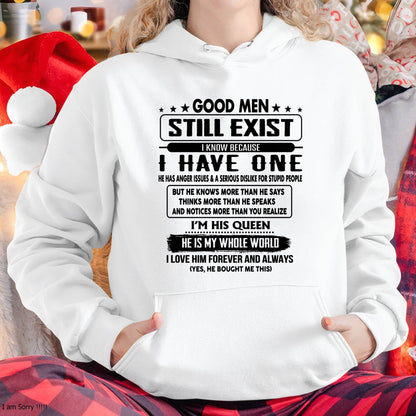 Good men Still Exist - gift for your girlfriend, wife from Husband - NINA00 (SKU-GM-00)