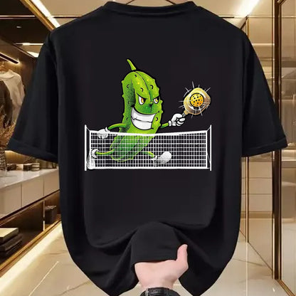 Funny Pickleball Shirt, Pickleball Lover Unisex T-Shirt/Hoodie/Sweatshirt HLT00 - Cute Pickleball for Men Women Racket Sport Pickleball Lover T-Shirt, Men, Black, 3X-Large