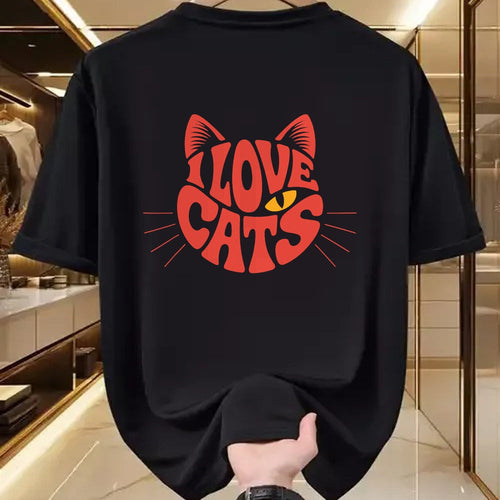 Cat Love Shirt, Funny Cat Lover Gift UnisexT-Shirt/Hoodie/Sweatshirt HLT00 - I Love Cats T-Shirt