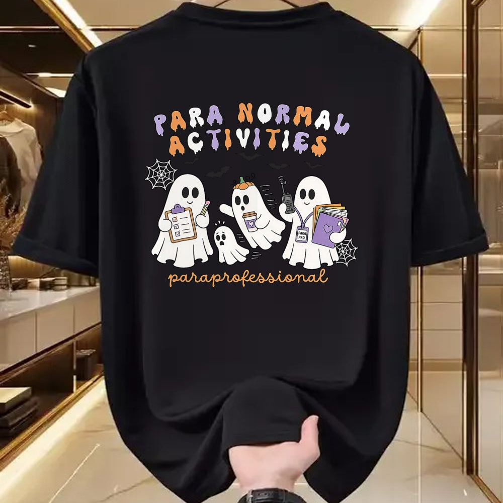 Best Teacher Shirt, Funny Teacher UnisexT-Shirt/Hoodie/Sweatshirt HLT00 - Paraprofessional Halloween Teacher para Normal Activities T-Shirt