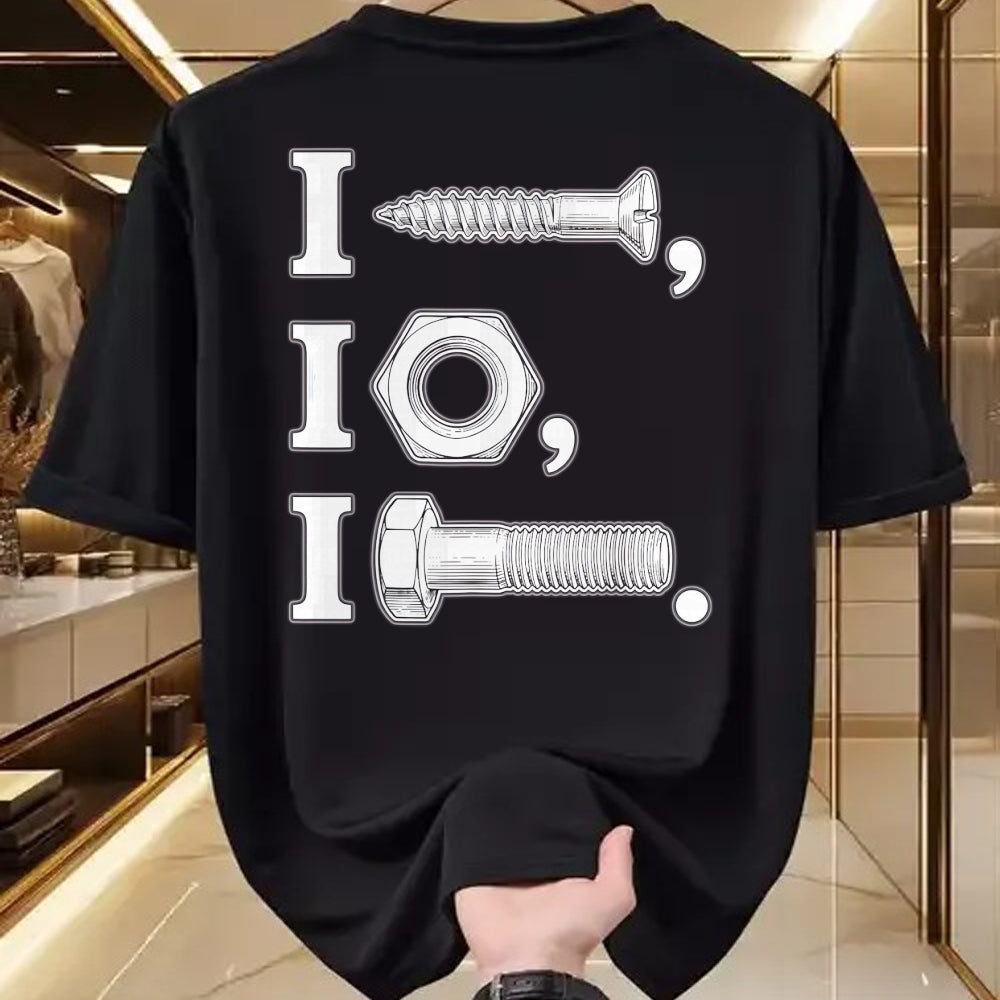 Best Mechanic Life Shirt, Funny Mechanic UnisexT-Shirt/Hoodie/Sweatshirt HLT00 - I Screw I Nut I Bolt Funny Proud Mechanic Car for Men T-Shirt