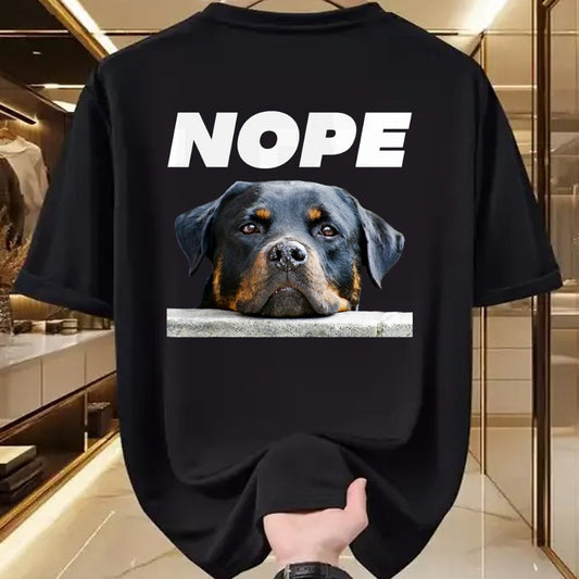 Dog Love Shirt, Dog Lover Gift T-Shirt/Hoodie/Sweatshirt HLT00 - Rotweiller Nope Rottie Face Not Today Love My Rottweiler Dog T-Shirt