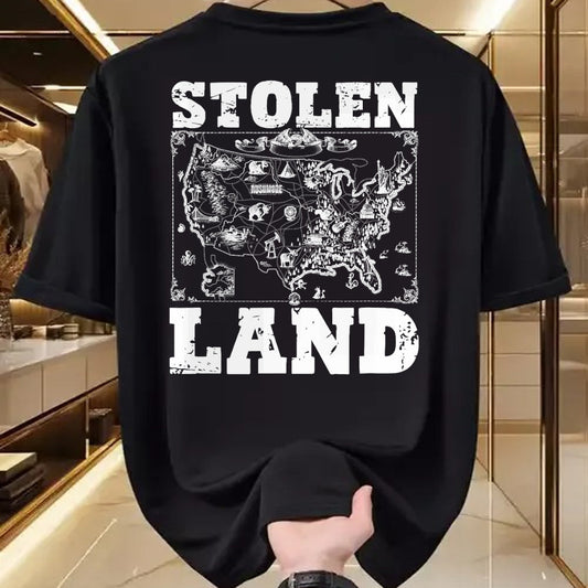 Native American T-Shirts, Vintage Native American Unisex T-Shirt/Hoodie/Sweatshirt HLT00 - Stolen Land Indian Pride Tribes Native American Indigenous