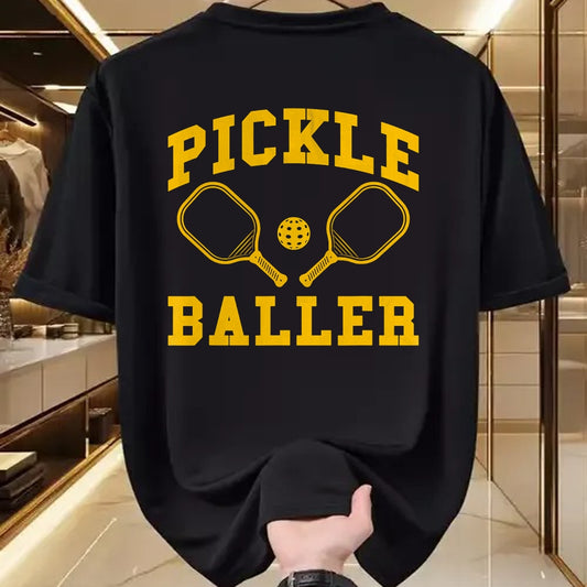 Funny Pickleball Shirt, Pickleball Lover Unisex T-Shirt/Hoodie/Sweatshirt HLT00 - Funny Pickle baller Quote Paddleball Pickleball Player retro T-Shirt