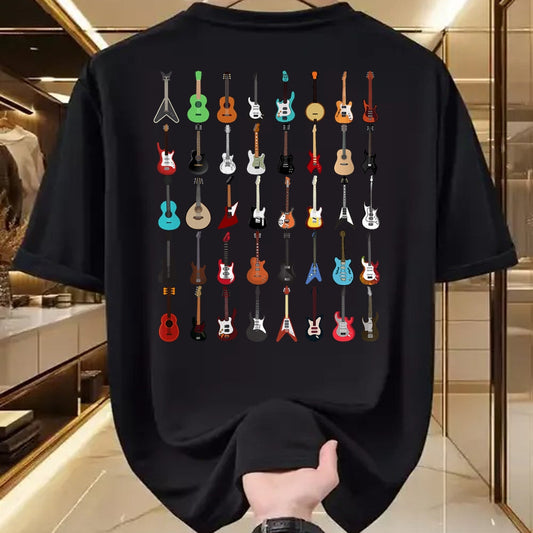 Guitar Lover Shirt, Funny Guitar UnisexT-Shirt/Hoodie/Sweatshirt HLT00 - Guitar Musical Instrument T Shirt (Rock N Roll Tee) T-Shirt