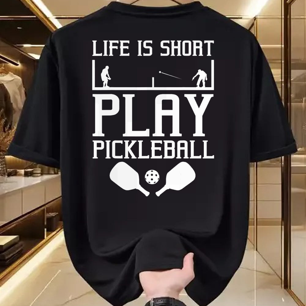 Funny Pickleball Shirt, Pickleball Lover Unisex T-Shirt/Hoodie/Sweatshirt HLT00 - Pickleball Art For Men Women Pickle Ball Player Pickleball T-Shirt