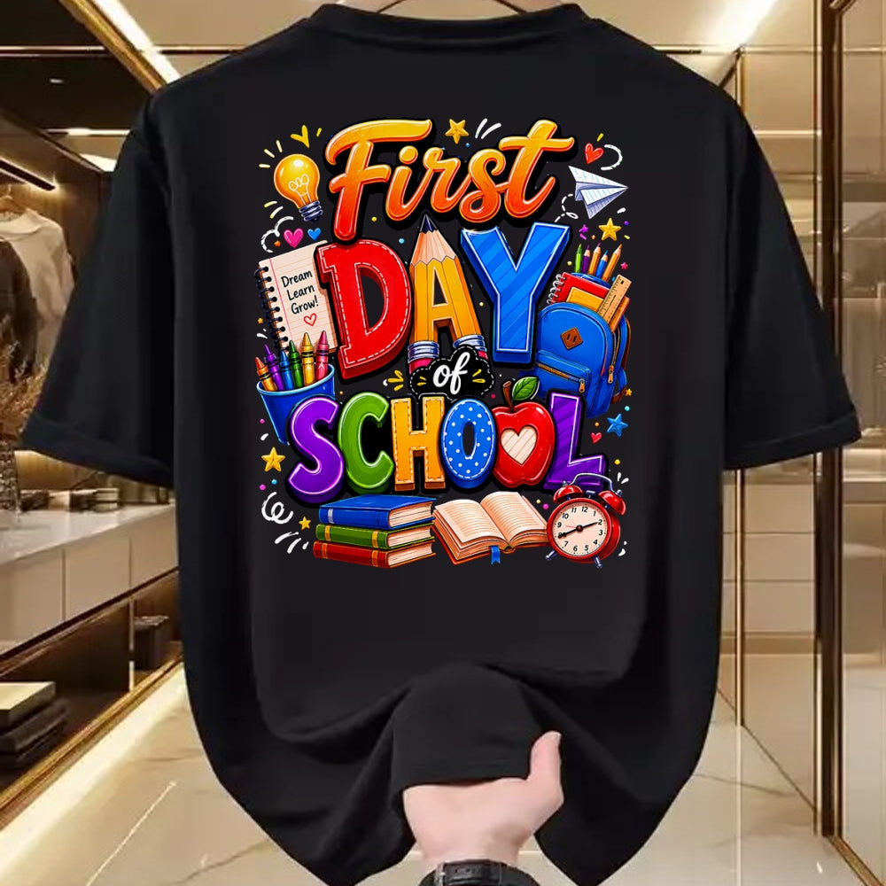 Best Student Shirt, Funny Back To School UnisexT-Shirt/Hoodie/Sweatshirt HLT00 - First Day of School Teacher Back to School Girls Boys T-Shirt