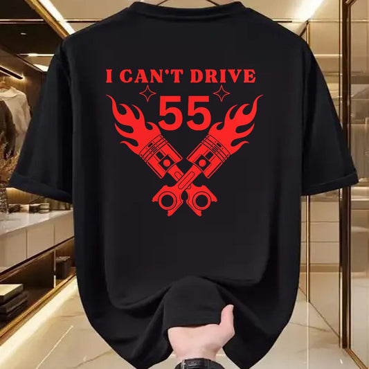 Best Mechanic Life Shirt, Funny Mechanic UnisexT-Shirt/Hoodie/Sweatshirt HLT00 - I Cant Drive 55 Funny Gift Pistons Engine Logo T-Shirt