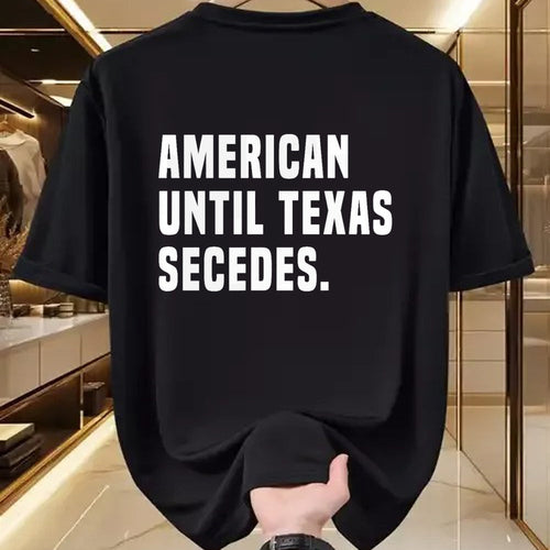 Native American T-Shirts, Vintage Native American Unisex T-Shirt/Hoodie/Sweatshirt HLT00 - American Until Texas Secedes Funny Native Texan