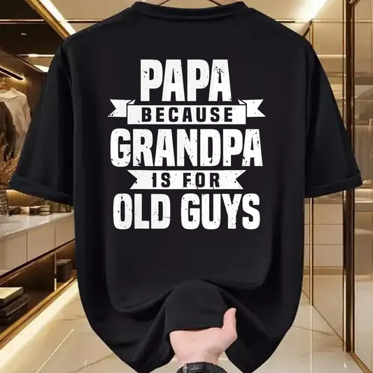 Best Grandpa Shirt, Proud Grandpa Unisex T-Shirt/Hoodie/Sweatshirt HLT00 - Funny Papa Art For Grandpa Men Dad Grandfather Father's Day T-Shirt