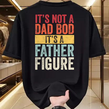 Gift for Dad Shirt, Funny Dad Unisex T-Shirt/Hoodie/Sweatshirt HLT00 – Mens It_s Not A Dad Bod It_s A Father Figure, Funny Retro Vintage,Short Sleeve T-Shirt