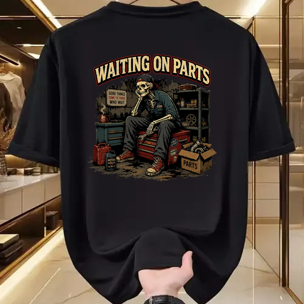 Best Mechanic Life Shirt, Funny Mechanic UnisexT-Shirt/Hoodie/Sweatshirt HLT00 - Waiting On Parts Tee Car Technician Men Auto Repair Mechanic T-Shirt