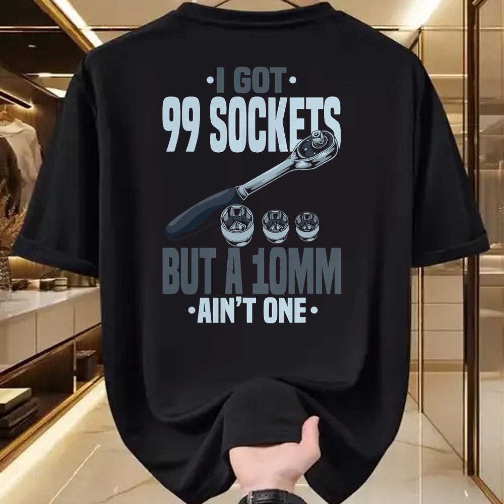 Best Mechanic Life Shirt, Funny Mechanic UnisexT-Shirt/Hoodie/Sweatshirt HLT00 - Funny Mechanic Tshirts I Got 99 Sockets But A 10mm Ain't One T-Shirt