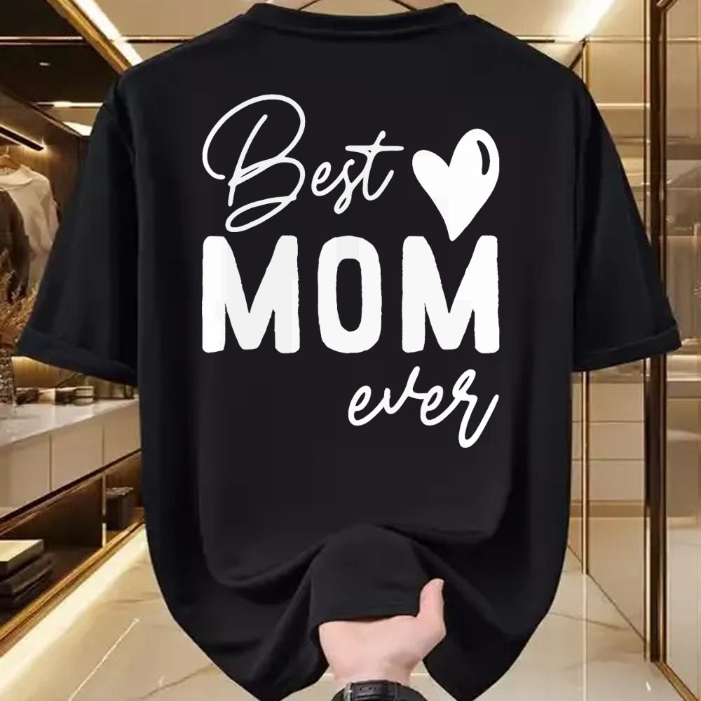 Gift for Mom Shirt, Funny Mom Unisex T-Shirt/Hoodie/Sweatshirt HLT00 - Mothers Day Best Mom Ever Gifts From Daughter Women Mom Kids T-Shirt