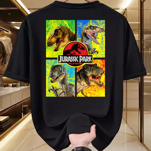 Best Dinosaur Lover Shirt, Funny Dinosaur UnisexT-Shirt/Hoodie/Sweatshirt HLT00 - Jurassic Park Four Different Dinosaur Faces Graphic T-Shirt T-Shirt