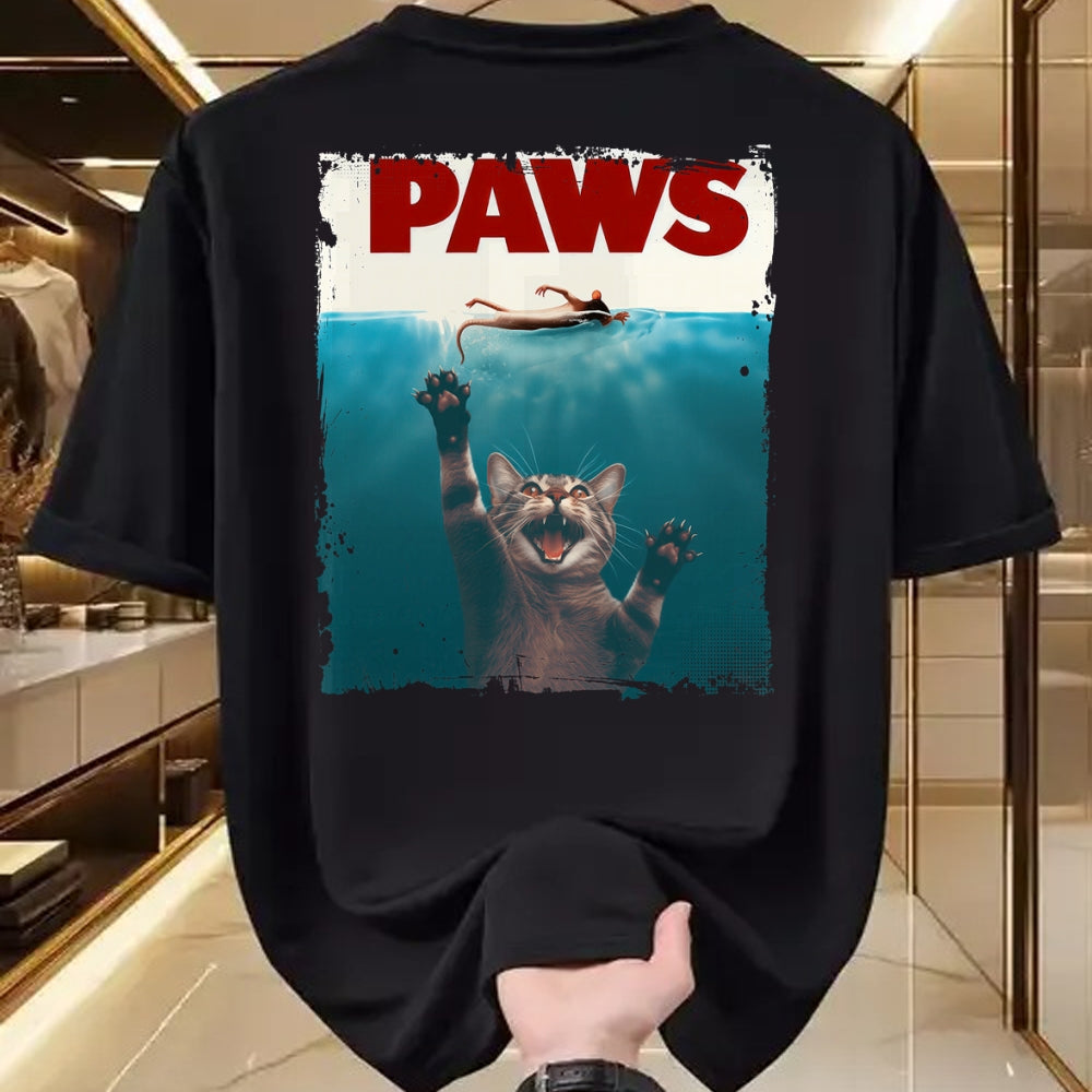 Cat Love Shirt, Funny Cat Lover Gift UnisexT-Shirt/Hoodie/Sweatshirt HLT00 - Paws Kitten Meow Parody Funny Cat Lover Gifts Cute Cat T-Shirt