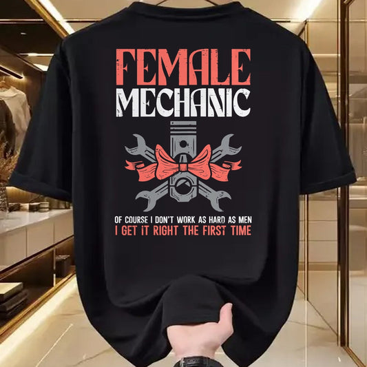 Best Mechanic Life Shirt, Funny Mechanic UnisexT-Shirt/Hoodie/Sweatshirt HLT00 - Female Mechanic Funny Car Auto Garage Women Mom T-Shirt