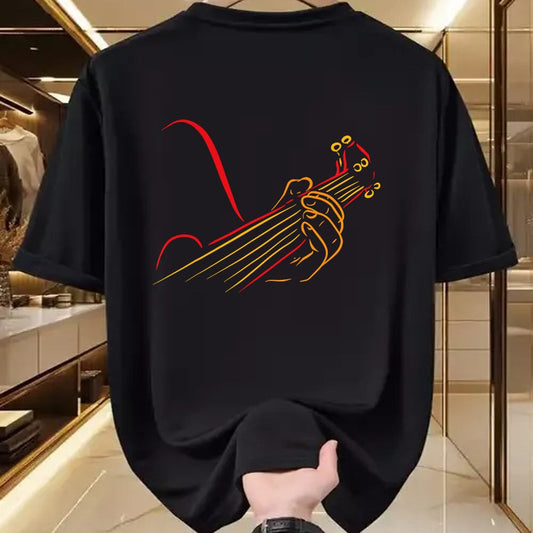 Guitar Lover Shirt, Funny Guitar UnisexT-Shirt/Hoodie/Sweatshirt HLT00 - Playing Guitar Guitarist Music Life Funny Gift T-Shirt
