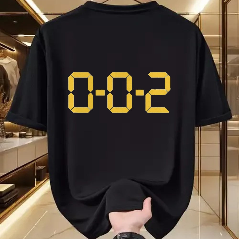 Funny Pickleball Shirt, Pickleball Lover Unisex T-Shirt/Hoodie/Sweatshirt HLT00 - 0-0-2 – Minimalist Pickleball Score T-Shirt, Men, Black, 3X-Large