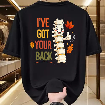 Best Doctor Shirt, Funny Doctor UnisexT-Shirt/Hoodie/Sweatshirt HLT00 - I've Got Your Back Spine Adjustment Chiropractor Fall Autumn T-Shirt